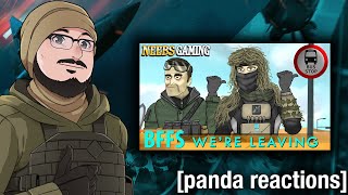 Battlefield Friends 2042 Were Leaving  Panda Reactions [upl. by Ecirehs]