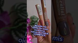 Los correctores de VOGUE COSMETICS ESSENTIAL 👀✨️ TONO BEIGE Y CASTAÑO 🌟 [upl. by Hintze908]