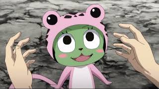 Gray Meets Frosch  Dubbed  Fairy Tail [upl. by Ellekcim]