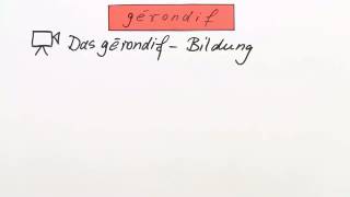 Das gérondif 2  Funktionen im Satz und Unterscheidung vom participe présent  Französisch [upl. by Linzer909]