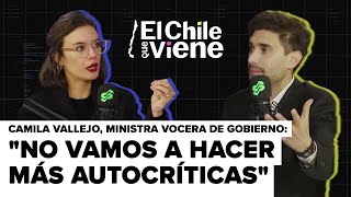 Ministra Camila Vallejo en El Chile Que Viene “No vamos a hacer más autocríticas” [upl. by Akyssej]