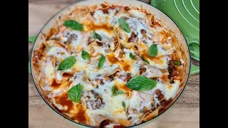 One Pot Lasagna Dinner  Lasagna [upl. by Nwahsav720]