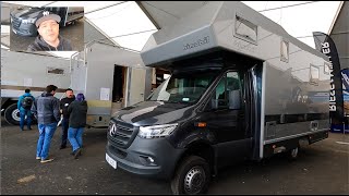 Bimobil LHX 428 expedition vehicle RV Camper Van truck 4x4 Mercedes walkaround  interior K1102 [upl. by Sammy690]