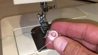 How to Thread a Sewing Machine Singer 6212C Sewing Basics Bobbin [upl. by Noyad]