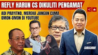 GIBRAN BERJAYA ADI PRAYITNO KE REFLY HARUN CS GERAKAN KRITIS TERHADAP PENGUASA BUKAN DI YOUTUBE [upl. by Dlarej]