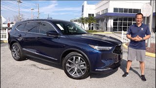 Is the 2023 Acura MDX Tech a BETTER luxury SUV to buy than an Infiniti QX60 [upl. by Mclyman23]