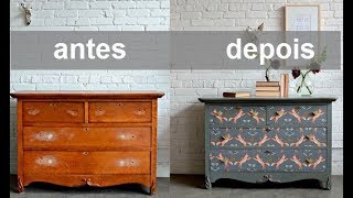 Antes e depois de Móveis Reformados [upl. by Gypsy]