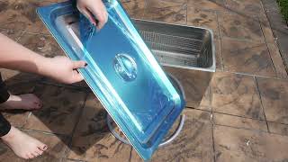 VEVOR 30l 800w Digital Ultrasonic Cleaner  Unboxing [upl. by Filomena]