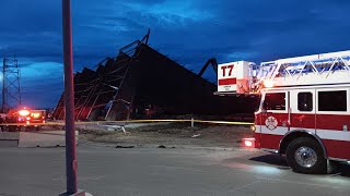 3 dead multiple injured after building collapses at the Boise Airport [upl. by Babb]