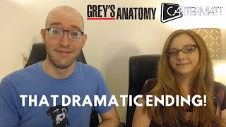 Greys Anatomy season 16 finale REACTION Did a phone call end Teddy and Owen 16x21 [upl. by Oisor]