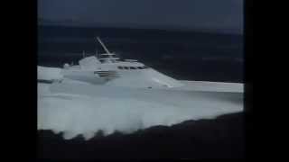 Atlantin Sininen Nauha The Blue Riband 1992 Motor yacht Destriero Italia [upl. by Sandro328]