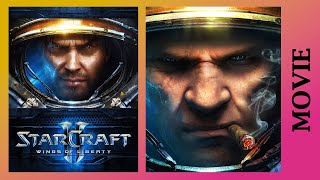 Starcraft 2 Wings of Liberty Full Storyline  All Cinematics Cutscenes and Edited Gameplay [upl. by Gewirtz]