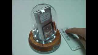 iPod Mini in a Bell Jar with open HDD [upl. by Beth]