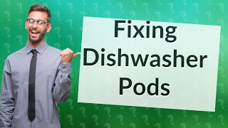 Why is my Whirlpool dishwasher not releasing pods [upl. by Post]