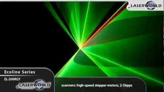 Laserworld EL200RGY  strong multicolor show laser system [upl. by Emolas]