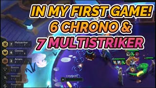 I GOT 6 CHRONO amp 7 MULTISTRIKER IN MY FIRST GAME OF SET 12 OF TFT [upl. by Cogen]