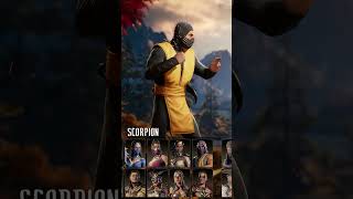 1995 MOVIE SCORPION SKIN IS FREE IN MK1 fgc mortalkombat gaming scorpion 1995 mk1 mk movie [upl. by Llenrev]