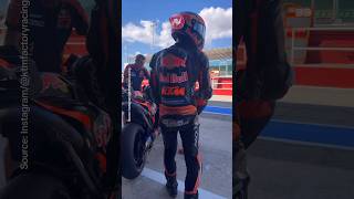 Sound On Brad Binder Fires Up KTM RC16 at Misano Test  misanotest ktmfactory austria italy [upl. by Mikol391]