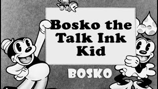 Bosko the Talk Ink Kid 1929 [upl. by Vieva528]