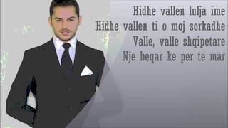 Shpat Kasapi  Valle Kosovare  Lyrics [upl. by Derzon212]