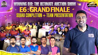 Winning Bid Season Finale  E6 The Final Showdown Who picked the best team  R Ashwin [upl. by Edelson]