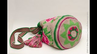 Mochila bag Rose Tapestry Pattern [upl. by Binette]