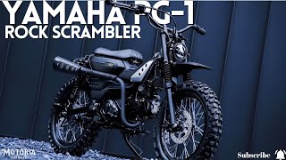 2024 Yamaha PG1 Rock Scrambler KSpeed Turns the PG1 into the Ultimate Dark Scrambler [upl. by Kilroy]