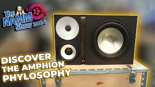 Amphion One25A Monitor WITHOUT DSP for Doby ATMOS Sound  NAMM SHOW 2024 [upl. by Notluf]