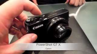 Canon：10型センサー搭載デジタルカメラ「PowerShot G7 X」製品紹介 [upl. by Kayley]