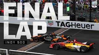 Final Lap Relive the DRAMATIC finish at the 2024 Indy 500  INDYCAR [upl. by Devonna]