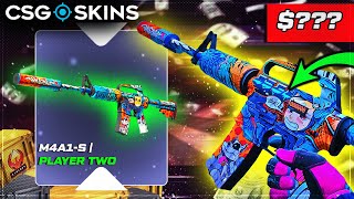 YENI M4A1S NASIL GOZUKUYOR  Csgoskins Promo Code 2024 [upl. by Anselmo]