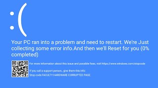 Fix fltmgr sys blue screen error unexpected kernel mode trap windows 1110 [upl. by Obla]