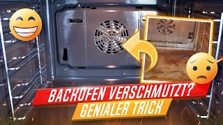 Genialer Trick Backofen reinigen mit Zitronensaft  Backöfen mühelos sauber machen [upl. by Kerin]