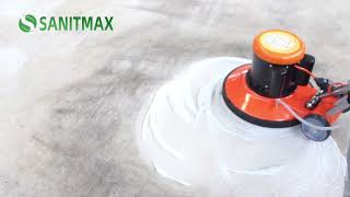 SANITMAX SM420AC Professional MultiFunctional Floor Buffer Scrubber Demo [upl. by Johny]