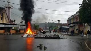 AKSI DEMO DI KOTA JAYAPURA [upl. by Angil]