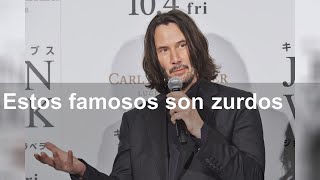 Estos famosos son zurdos [upl. by Er]