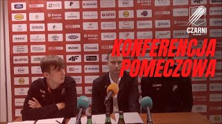 Konferencja prasowa po meczu Grupa Sierleccy Czarni Słupsk  GTK Gliwice [upl. by Saoj217]