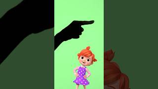 Finger Family Halloween Shadow Puppet Game cocomelon shorts [upl. by Handel]