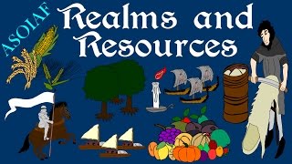 ASOIAF  Realms and Resources  History of Westeros Series [upl. by Airekahs884]