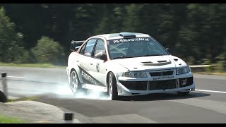 Bergrallye Neudorf bei Passail 2023  Best of  Patrick Stingl  Mitsubishi Lancer Evo 6 [upl. by Ardnekal118]