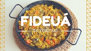 FIDEUÁ DE VERDURAS EN THERMOMIX  Receta tradicional en el blog [upl. by Naira]