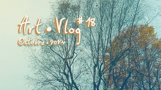 🐌 Lentement mais sûrement🍁 Art•Vlog 18  ArbreDeLaNuit [upl. by Bristow]