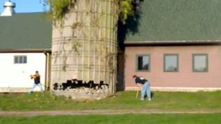 black river farm silo demolition [upl. by Acimad]