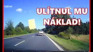 Ulítnul mu náklad vytlačení při předjíždění a skoro jsem vzal obrubník  Mix 329 [upl. by Nohsav]