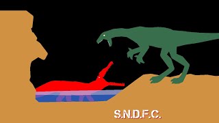 SNDFC Coloradisaurus Vs Smilosuchus [upl. by Catto]