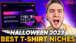 10 Halloween Niches Set to 💥EXPLODE w Merch Dominator [upl. by Ardnaeed55]