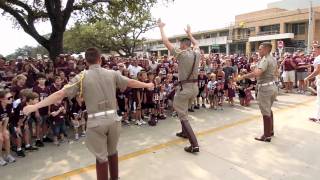 Texas AampM Kids Yell Practice Sept 2011 [upl. by Guinn]