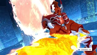 Greymon evolve RizeGreymon ShineGreymon BM and Skill Digimon Cyber Sleuth Mods [upl. by Linetta971]