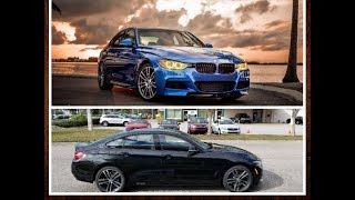 2018 BMW 440i GC XDrive vs 2014 BMW 335i [upl. by Sadnak]