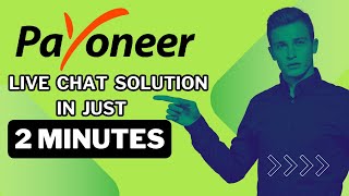 Live Chat Option Not Working No Problem  Payoneer Problems and How To Contact With Payoneer [upl. by Adaurd]